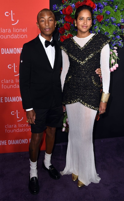 Pharrell Williams, Helen Lasichanh, 2019 Diamond Ball